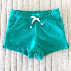 5 for $20!! Cat & Jack teal green gym shorts
